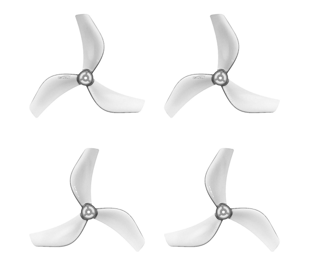 BetaFPV Gemfan 2218 (1.5mm) Transparent Grey - potrójne śmigła - 1518164 - zdjęcie